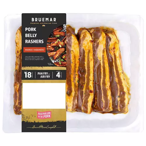 Pork Belly Rashers per kg