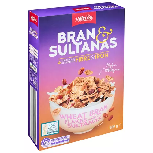 Bran & Sultanas 580g