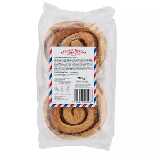 French Style Cinnamon Rolls 4 Pack 280g