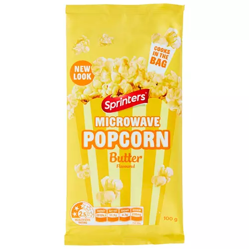 Microwave Butter Popcorn 100g