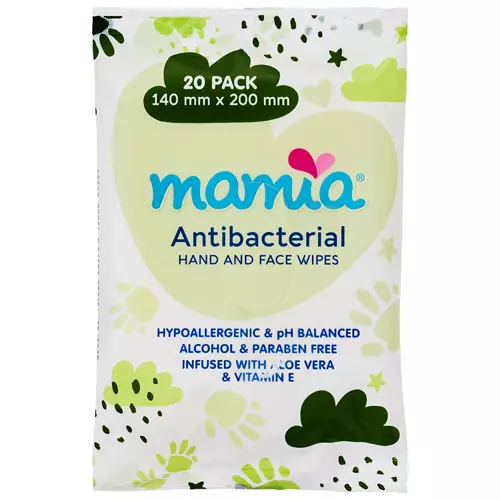 Antibacterial Wipes 20 Pack