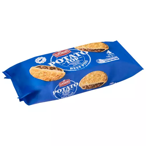 Potato Top Beef Pies 4 Pack 760g