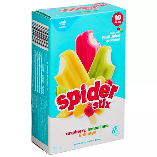 Spider Stix 10 Pack 750ml