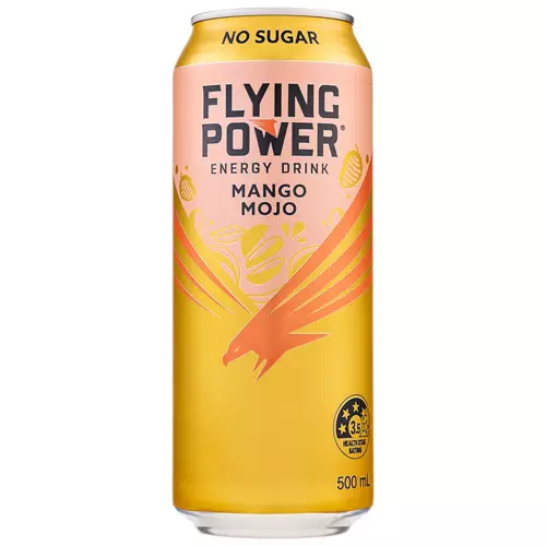 Mango Mojo No sugar Energy Drink 500ml