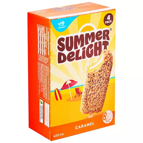 Summer Delight Caramel 4 Pack 400ml
