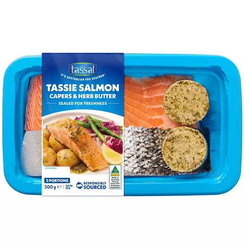 Salmon wth Capers & Herb Butter 300g