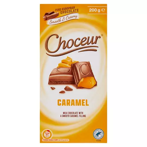 Caramel Chocolate Block 200g