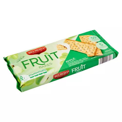 Apple Flavoured Fruit Bakes Biscuits 218g