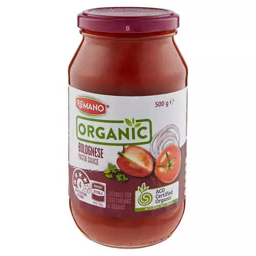 Organic Bolognese Pasta Sauce 500g