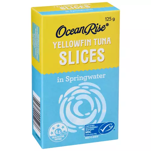 Yellowfin Tuna Slices In Springwater 125g