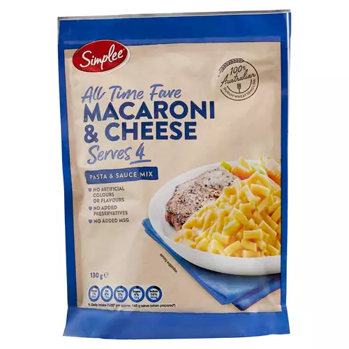 Macaroni & Cheese Pasta & Sauce 125g