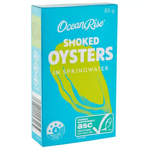 Smoked Oysters in Springwater 85g