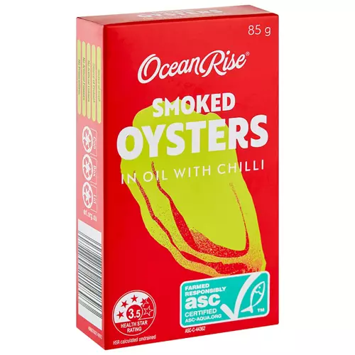 Smoked Oysters in Chilli Oil 85g