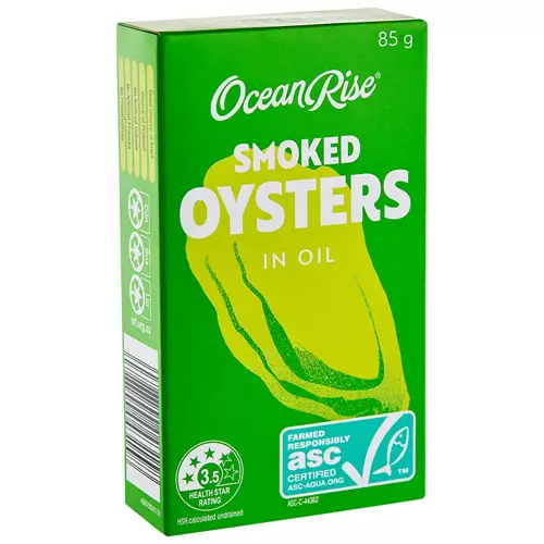 Smoked Oysters in Oil 85g