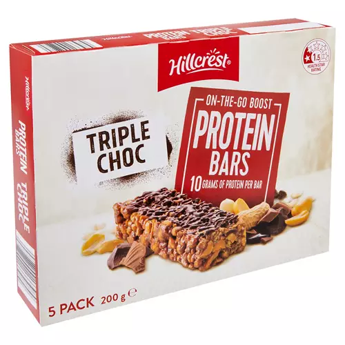 Protein Bars Triple Choc 5 Pack 200g