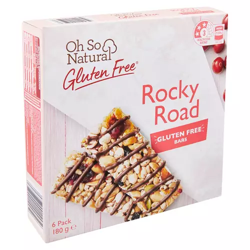 Bars Rocky Road 6 Pack 180g