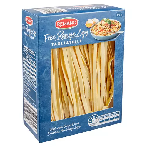 Free Range Egg Pasta Tagliatelle 375g