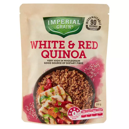 Microwave Grains Red & White Quinoa 250g
