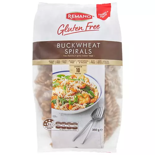 Gluten Free Pasta Buckwheat Spirals 350g