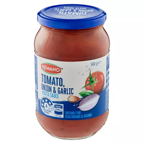 Tomato Onion & Garlic Pasta Sauce 500g