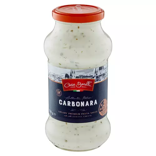 Premium Carbonara Pasta Sauce 500g