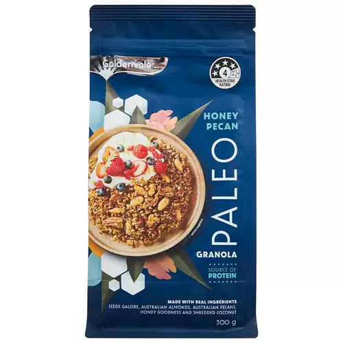 Honey Pecan Paleo Granola 300g