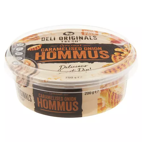 Gourmet Caramelised Onion & Oregano Hommus 200g