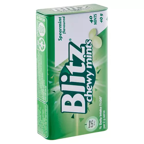 Spearmint Chewy Mints 40g