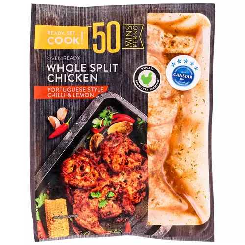 Peri Peri Marinated Split RSPCA Approved Chicken