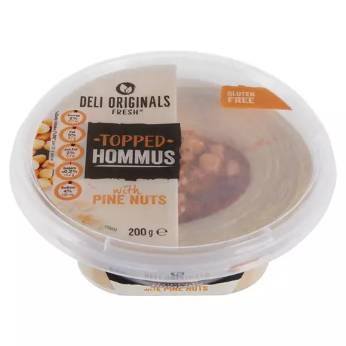 Pine Nut Topped Hommus 200g