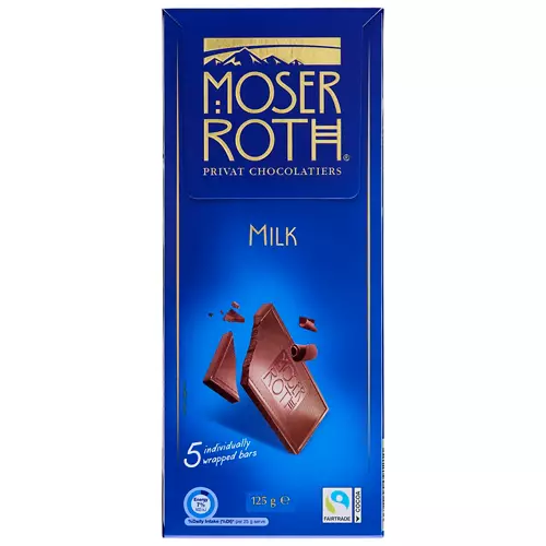 Milk Chocolate 5 Pack 125g