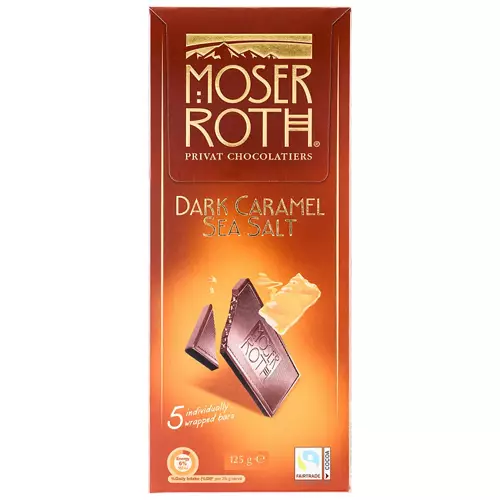 Caramel Sea Salt Chocolates 5 Pack 125g