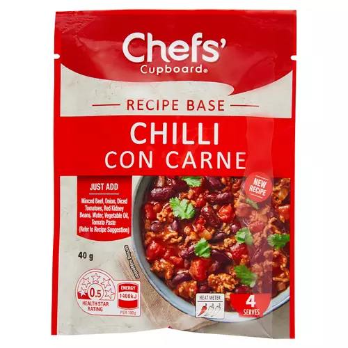 Chilli Con Carne Recipe Base 40g
