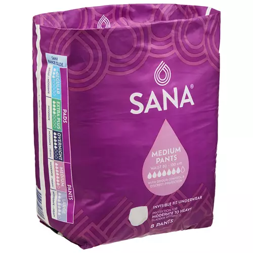 Assorted Incontinence Pants for Women 8 Pack