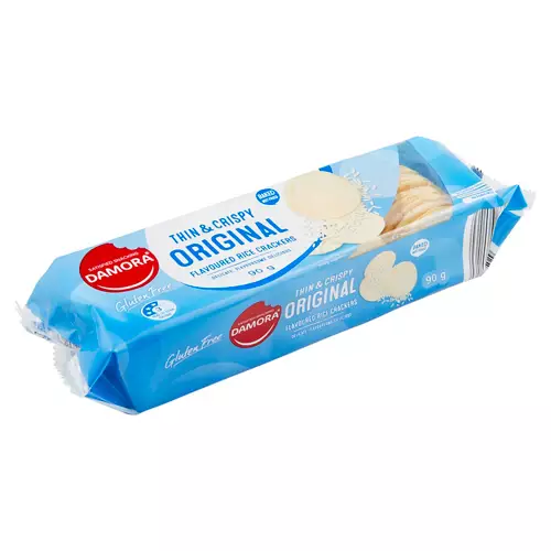 Thin & Crispy Original Flavoured Rice Crackers 90g