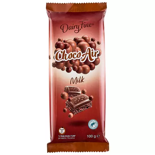 Choco Air Milk Chocolate 100g