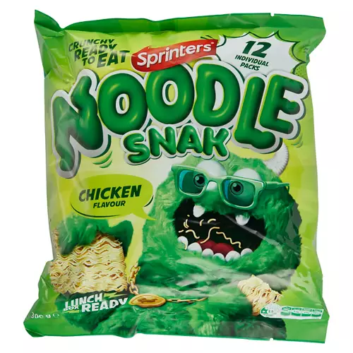 Chicken Flavoured Noodle Snacks 12 Pack 300g