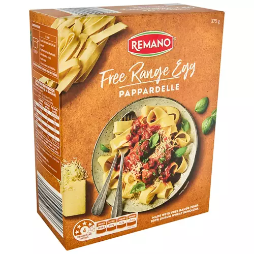 Free Range Egg Papardelle 375g
