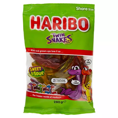 Sweet and Sour Twin Snakes 280g