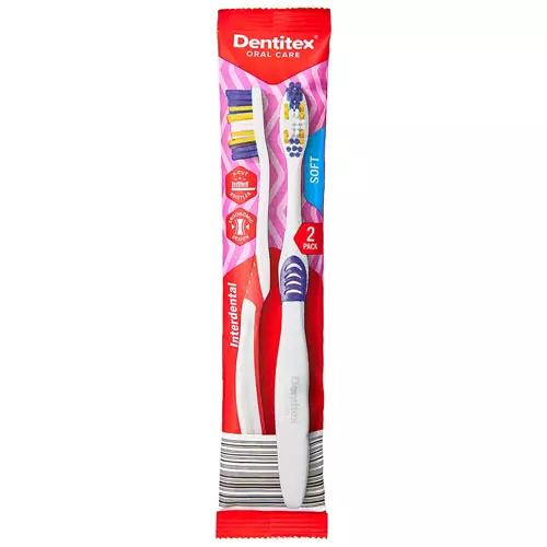 Toothbrush 2 Pack, Soft Bristle