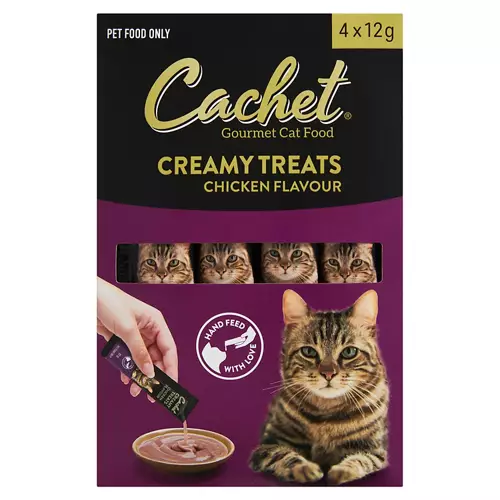 Assorted Creamy Cat Treats 4 Pack 48g