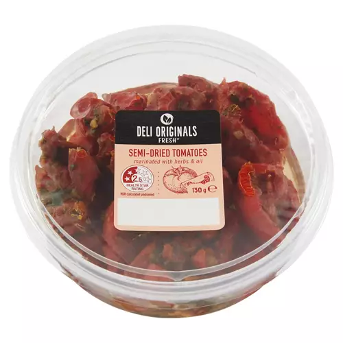 Antipasto Semi Dried Tomatoes 130g