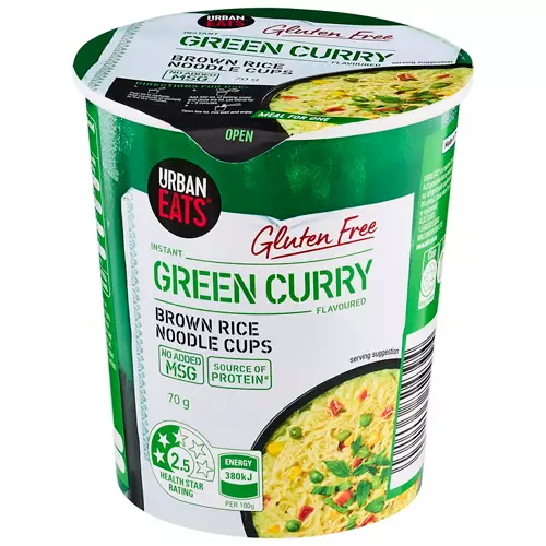 Gluten Free Green Curry Cup Noodles 70g