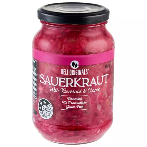 Sauerkraut with Beetroot & Apple 460g