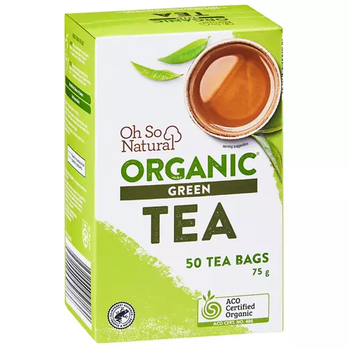 Organic Green Tea Bags 50 Pack 75g