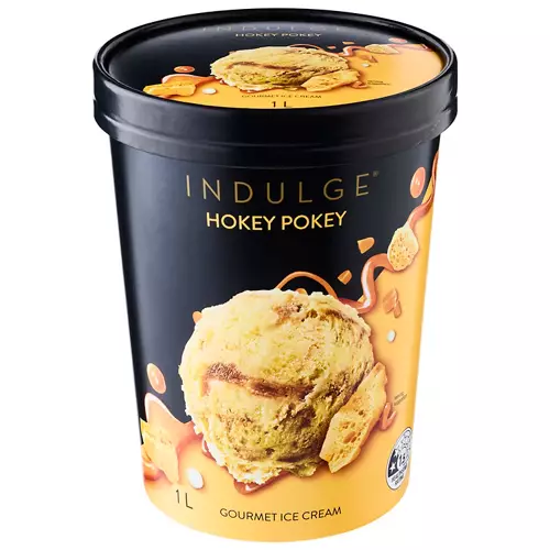 Hokey Pokey Gourmet Ice Cream 1L