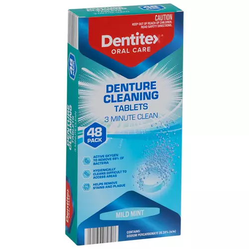 3 Minute Clean Denture Cleaning Tablets 48 Pack
