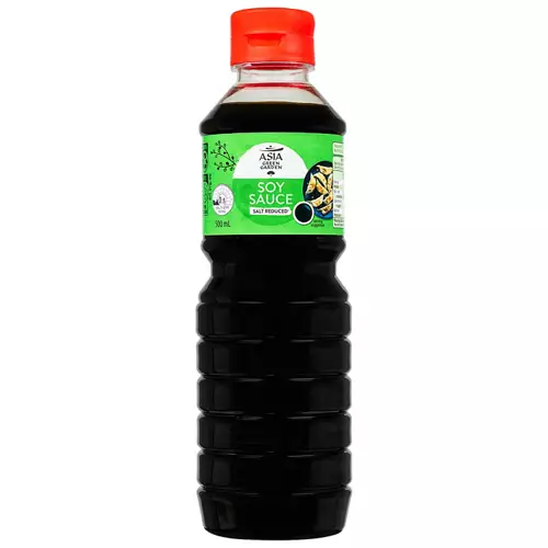 Sauce Soy 500ml, Salt Reduced