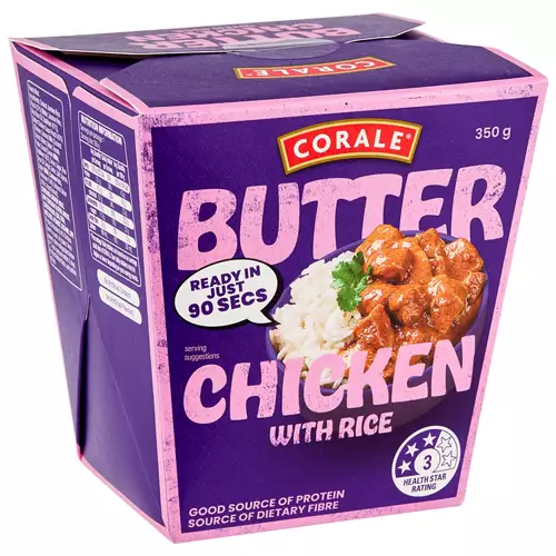 Butter Chicken with Rice Meal Kit 350g