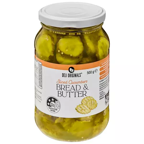 Bread & Butter Pickles 500g